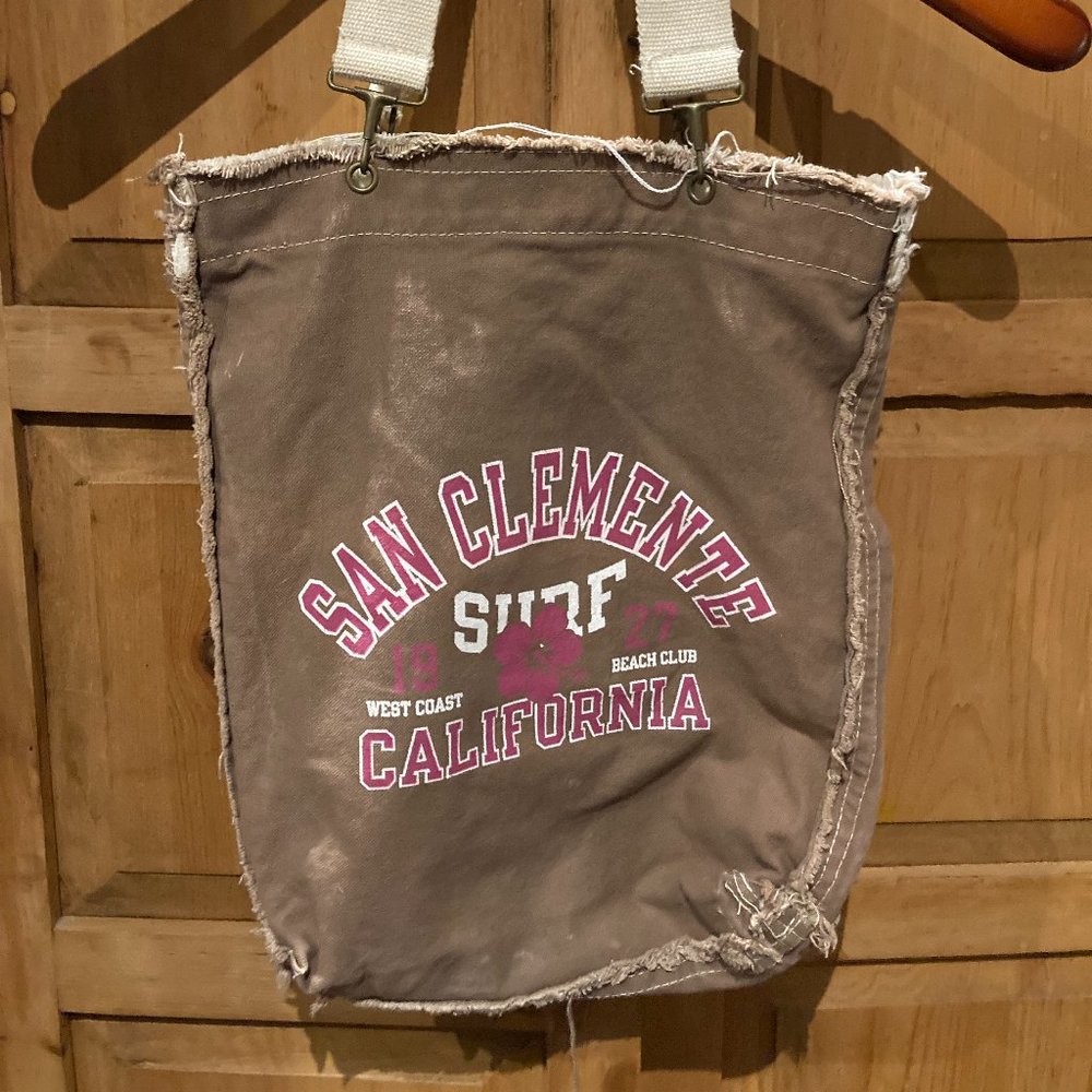 West Coast Beach Club Surf San Clemente California Tote
